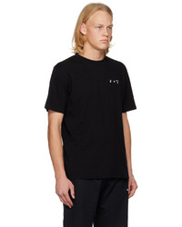 Off-White Black Printed T Shirt