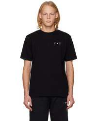 Off-White Black Printed T Shirt