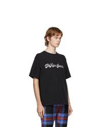 Marc Jacobs Black R Crumb Edition Logo T Shirt