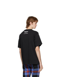 Marc Jacobs Black R Crumb Edition Logo T Shirt