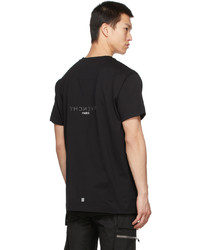 Givenchy Black Reverse Print T Shirt