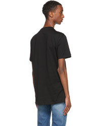 Versace Black Safety Pin T Shirt