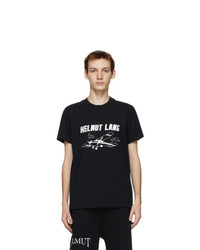 Helmut Lang Black Saintwoods Edition Plane T Shirt