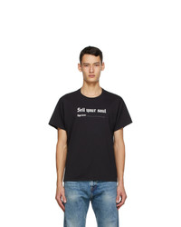 R13 Black Sell Your Soul T Shirt