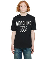 Moschino Black Smiley Edition T Shirt