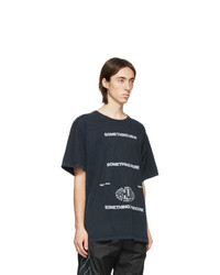 Rhude Black Something More T Shirt