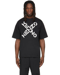 Kenzo Black Sport Big X T Shirt