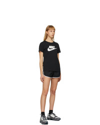 Nike Black Sportswear Essential Icon Futura T Shirt