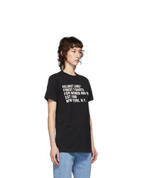 Helmut Lang Black Standard T Shirt