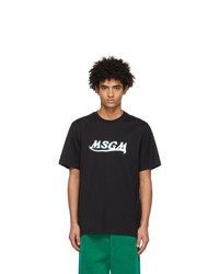 MSGM Black T Shirt