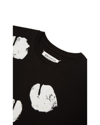 Maison Margiela Black Tabi Print T Shirt