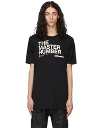 11 By Boris Bidjan Saberi Black The Master Number Ts5 T Shirt