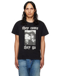 R13 Black They Come They Go T Shirt