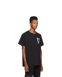 Off-White Black Undercover Edition Skeleton Dart Arrows T Shirt