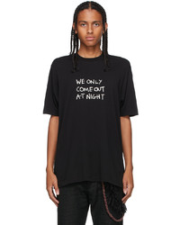 Song For The Mute Black We Only Come Out At Night T Shirt