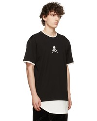 Mastermind World Black White Layered T Shirt