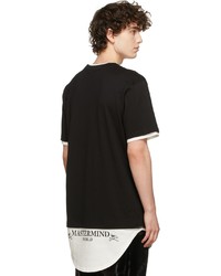 Mastermind World Black White Layered T Shirt