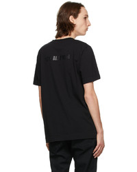 1017 Alyx 9Sm Black White Mirrored Logo T Shirt