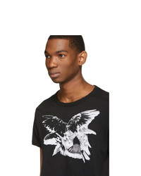 Ann Demeulemeester Black Wings T Shirt