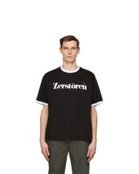 Undercover Black Zerstoren T Shirt