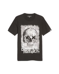 Cult of Individuality Blur Cotton Graphic Tee In Black At Nordstrom