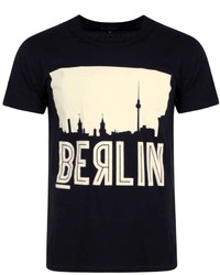 Boohoo Berlin Mono Printed T Shirt