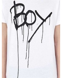 Boy London Boy Drip Printed Jersey T Shirt