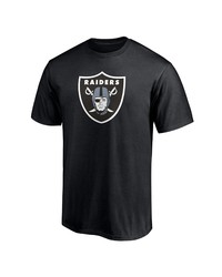 FANATICS Branded Josh Jacobs Black Las Vegas Raiders Player Icon Name Number T Shirt