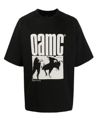 Oamc Bull Logo Print T Shirt