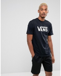 Vans Classic Logo T Shirt In Black Vgggy28