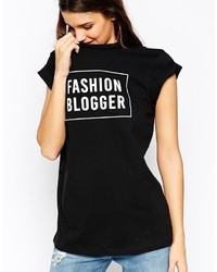 Asos Collection T Shirt With Fashion Blogger Print