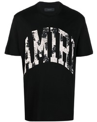 Amiri Collegiate Logo Print T Shirt