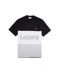 Lacoste Colorblock Short Sleeve Cotton T Shirt