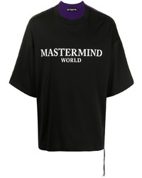 Mastermind World Colour Block Logo Print T Shirt