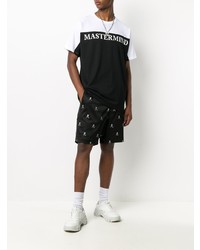 Mastermind Japan Colour Block Logo T Shirt