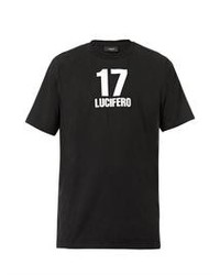Givenchy Columbian Fit Lucifero Print T Shirt