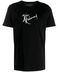 John Richmond Contrast Logo T Shirt