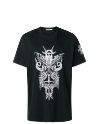 Givenchy Contrast Print T Shirt