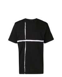 Diesel Black Gold Contrasting Inlay Oversized T Shirt