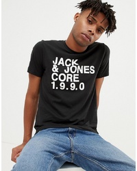 Jack & Jones Core T Shirt With Brand Graphic