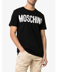 Moschino Cotton Contrast Logo T Shirt