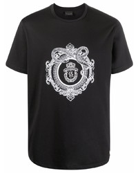 Billionaire Crest Print Cotton T Shirt