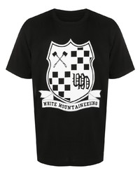 White Mountaineering Crest Print T Shirt