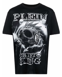 Philipp Plein Crypto King Cotton T Shirt