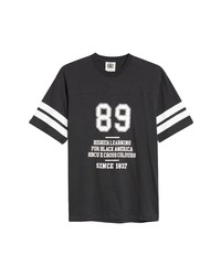 Cross Colours Cxc 89 Higher Learning Graphic Cotton Tee In Black At Nordstrom