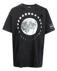 Haculla Dark Phases Print T Shirt