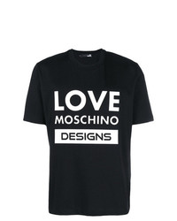 Love Moschino Designs Print T Shirt