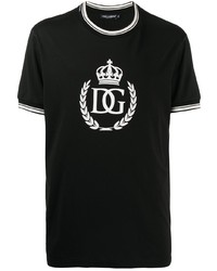 Dolce & Gabbana Dg Logo Crew Neck T Shirt