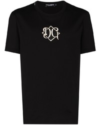 Dolce & Gabbana Dg Logo Patch T Shirt