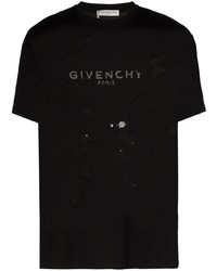 Givenchy Distressed Logo T Shirt